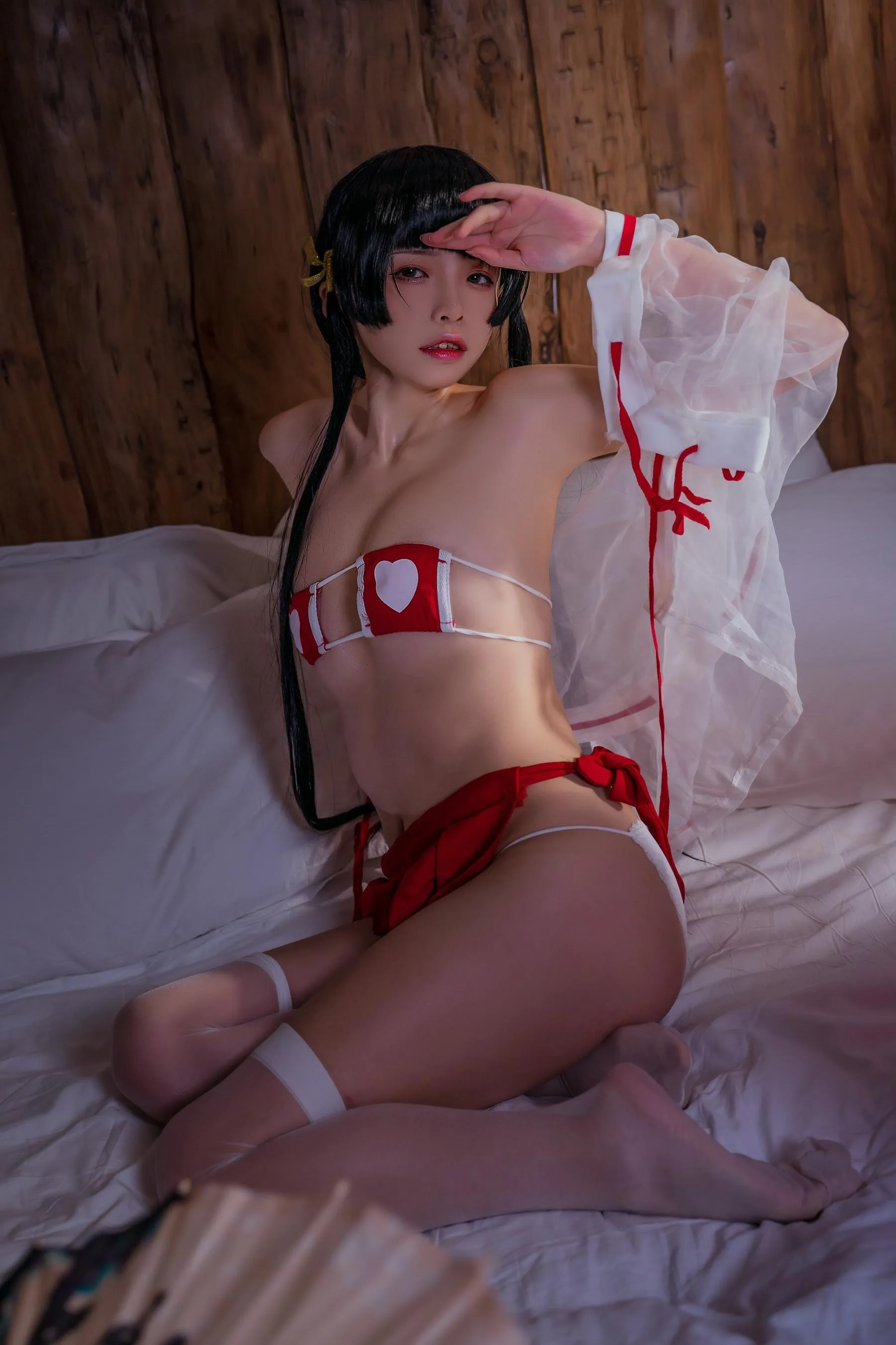 可可老师 – NO.13 温泉巫女 [50P]插图9